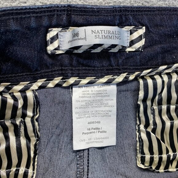 Lee Platinum Label Naturally Slimming  Wide Leg Womens Pant,Size 16‎ Petite - Picture 3 of 9